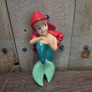 Ariel The Little Mermaid Disney Coin Purse Keychain Clip Vintage 90s Kid Rare